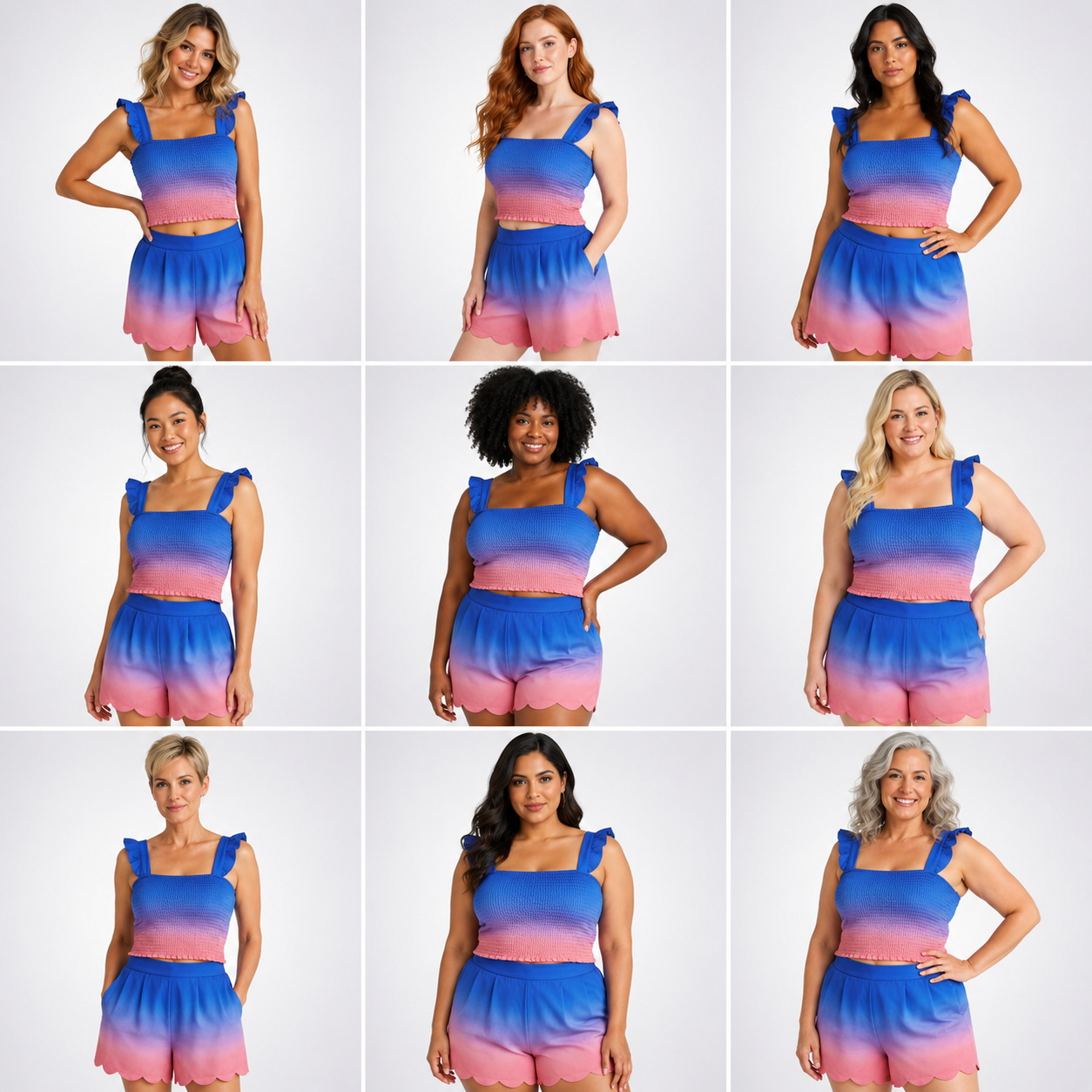 Consent-based try-on photos for brand social and PR